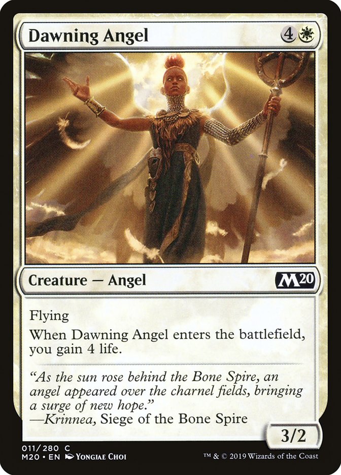 Dawning Angel [Core Set 2020] | Gate City Games LLC