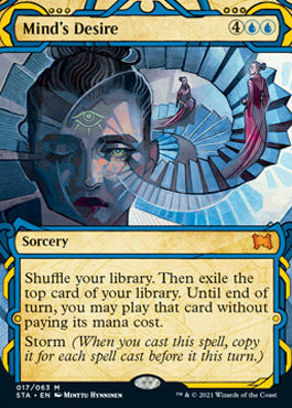 Mind's Desire (Etched Foil) [Strixhaven Mystical Archive] | Gate City Games LLC