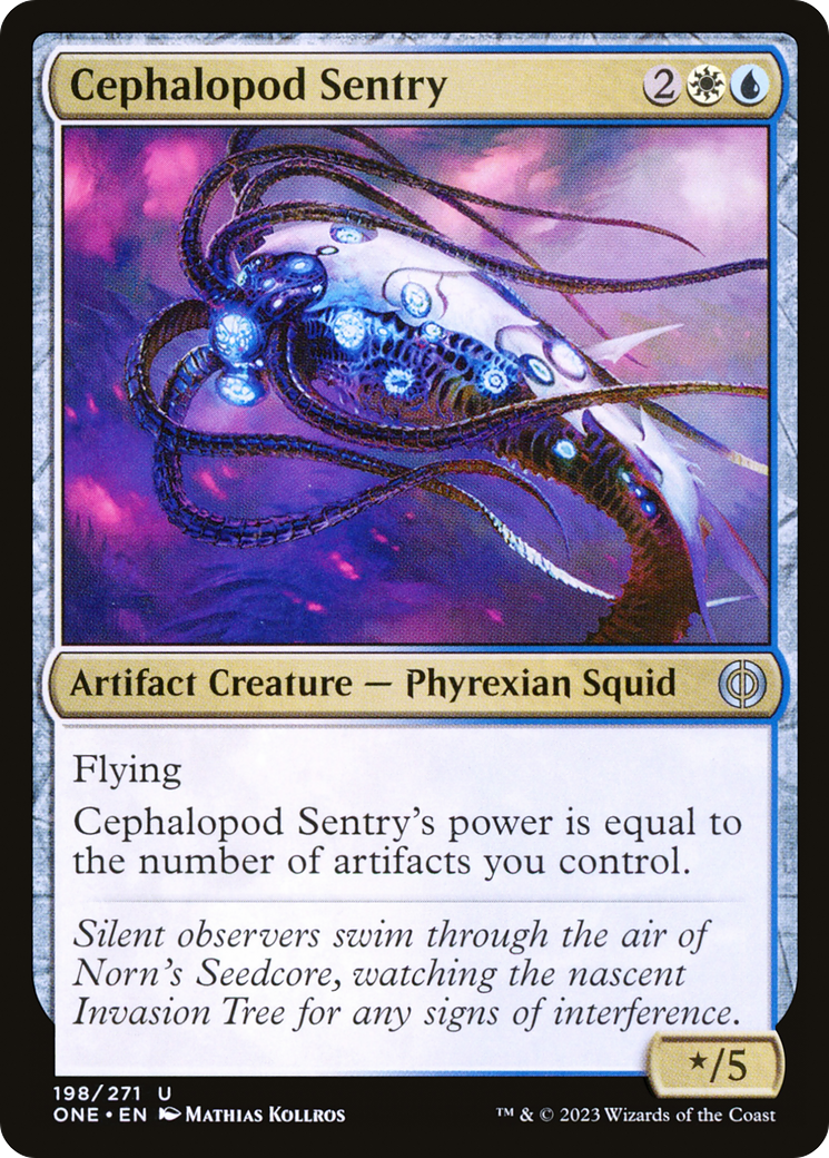 Cephalopod Sentry [Phyrexia: All Will Be One] | Gate City Games LLC