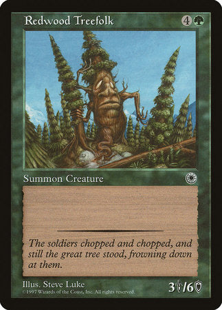 Redwood Treefolk [Portal] | Gate City Games LLC