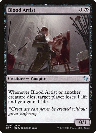 Blood Artist [Commander 2017] | Gate City Games LLC