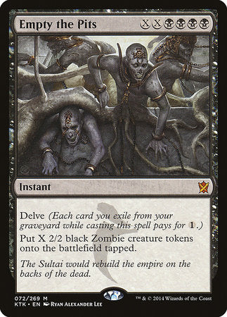 Empty the Pits [Khans of Tarkir] | Gate City Games LLC
