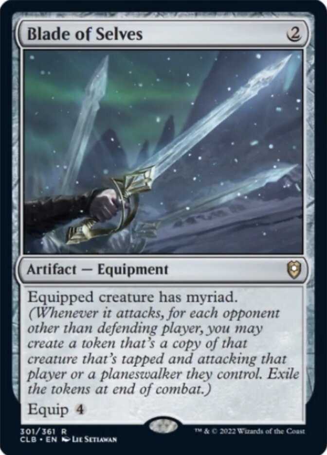 Blade of Selves [Commander Legends: Battle for Baldur's Gate] | Gate City Games LLC