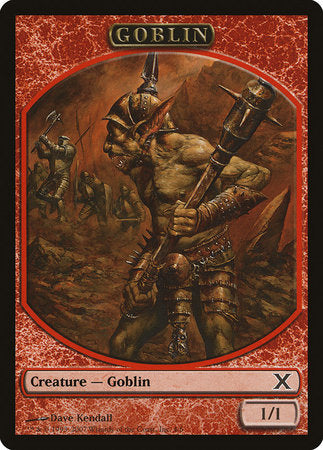 Goblin Token [Tenth Edition Tokens] | Gate City Games LLC