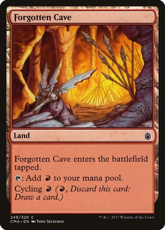 Forgotten Cave [Commander Anthology] | Gate City Games LLC