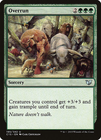 Overrun [Commander 2015] | Gate City Games LLC