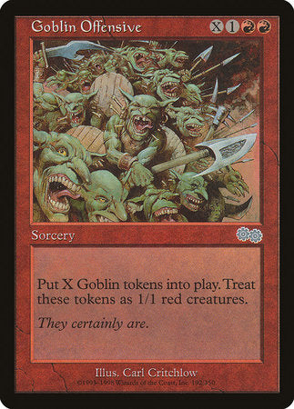 Goblin Offensive [Urza's Saga] | Gate City Games LLC
