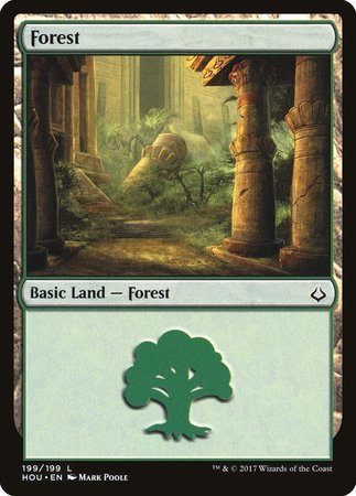 Forest (199) [Hour of Devastation] | Gate City Games LLC