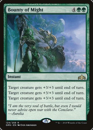 Bounty of Might [Guilds of Ravnica] | Gate City Games LLC