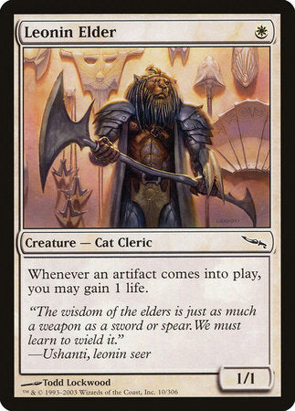 Leonin Elder [Mirrodin] | Gate City Games LLC