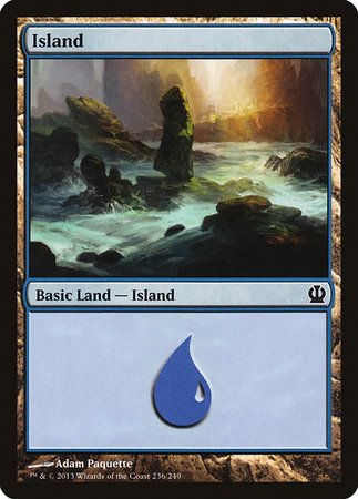 Island (236) [Theros] | Gate City Games LLC