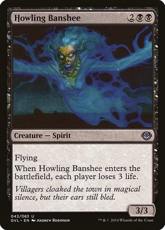 Howling Banshee (Garruk vs. Liliana) [Duel Decks Anthology] | Gate City Games LLC