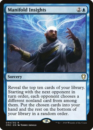 Manifold Insights [Commander Anthology Volume II] | Gate City Games LLC