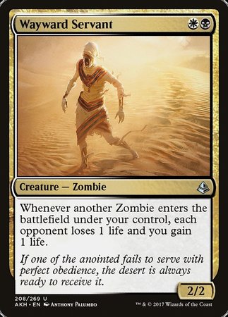 Wayward Servant [Amonkhet] | Gate City Games LLC