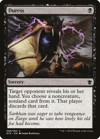 Duress [Dragons of Tarkir] | Gate City Games LLC