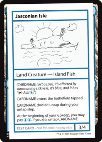 Jasconian Isle (2021 Edition) [Mystery Booster Playtest Cards] | Gate City Games LLC