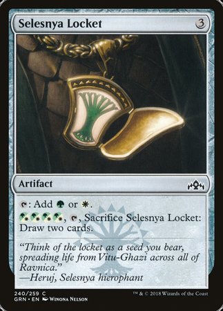 Selesnya Locket [Guilds of Ravnica] | Gate City Games LLC