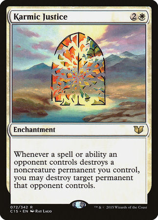 Karmic Justice [Commander 2015] | Gate City Games LLC