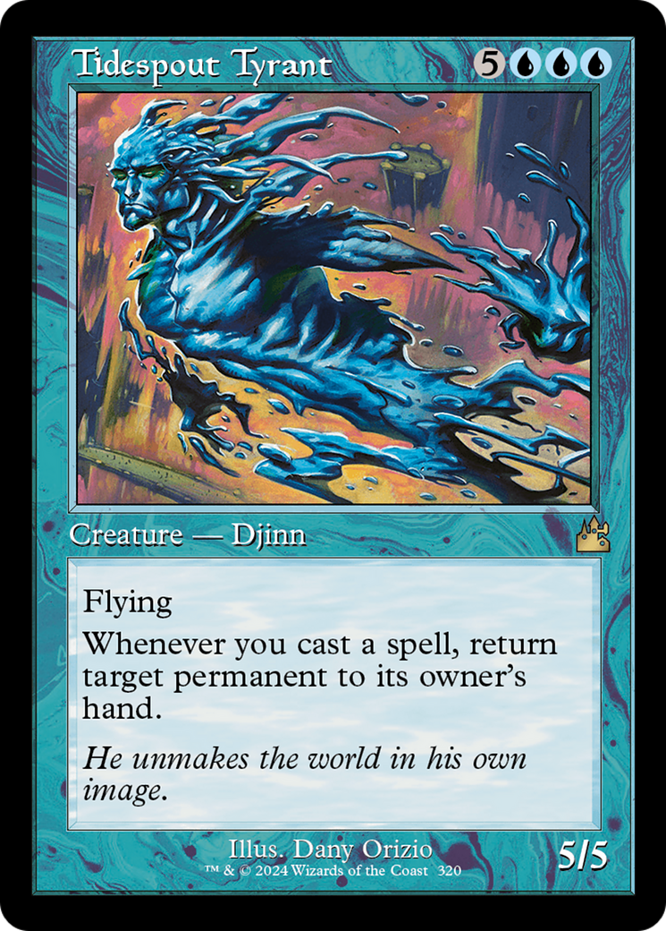 Tidespout Tyrant (Retro Frame) [Ravnica Remastered] | Gate City Games LLC