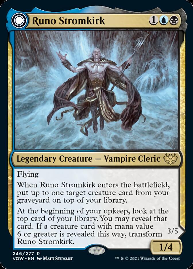 Runo Stromkirk // Krothuss, Lord of the Deep [Innistrad: Crimson Vow] | Gate City Games LLC