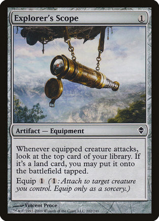 Explorer's Scope [Zendikar] | Gate City Games LLC