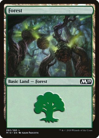 Forest (280) [Core Set 2019] | Gate City Games LLC