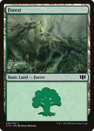 Forest (336) [Commander 2014] | Gate City Games LLC