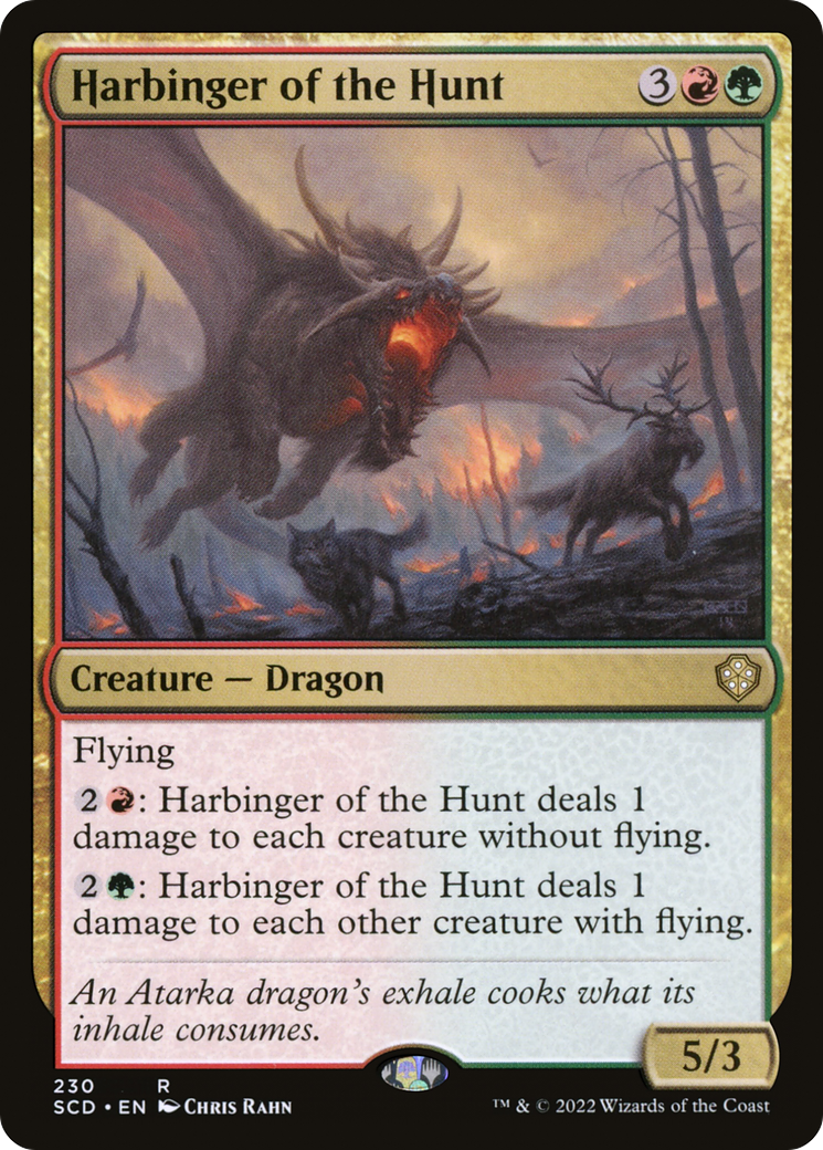 Harbinger of the Hunt [Starter Commander Decks] | Gate City Games LLC