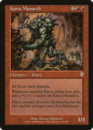 Kavu Monarch [Invasion] | Gate City Games LLC