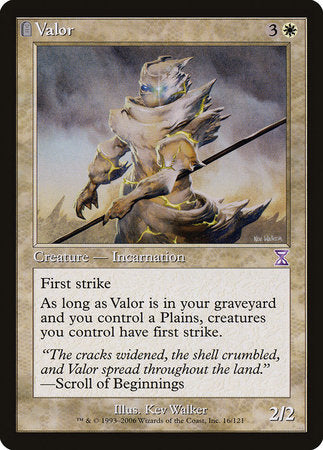 Valor [Time Spiral Timeshifted] | Gate City Games LLC