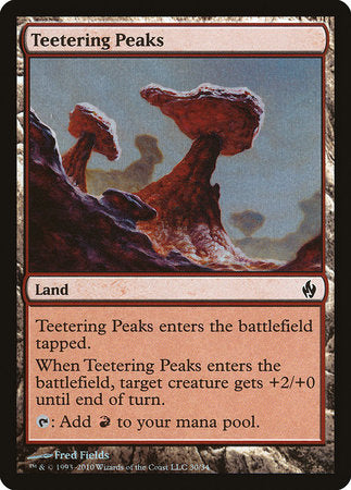 Teetering Peaks [Premium Deck Series: Fire and Lightning] | Gate City Games LLC