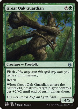 Great Oak Guardian [Commander Anthology] | Gate City Games LLC