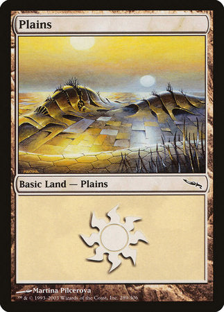 Plains (289) [Mirrodin] | Gate City Games LLC