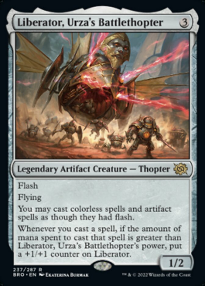 Liberator, Urza's Battlethopter [The Brothers' War] | Gate City Games LLC