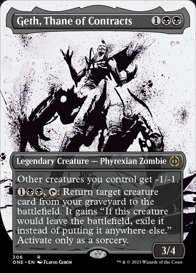 Geth, Thane of Contracts (Borderless Ichor) [Phyrexia: All Will Be One] | Gate City Games LLC