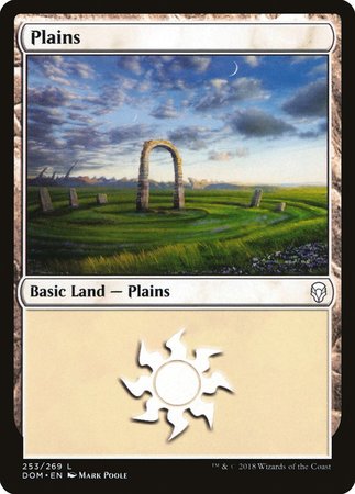 Plains (253) [Dominaria] | Gate City Games LLC