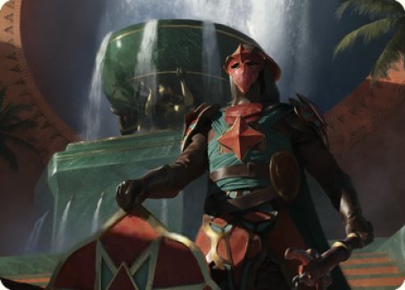 Tomakul Honor Guard Art Card [The Brothers' War Art Series] | Gate City Games LLC