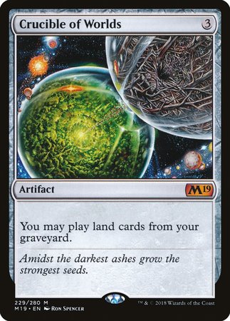 Crucible of Worlds [Core Set 2019] | Gate City Games LLC