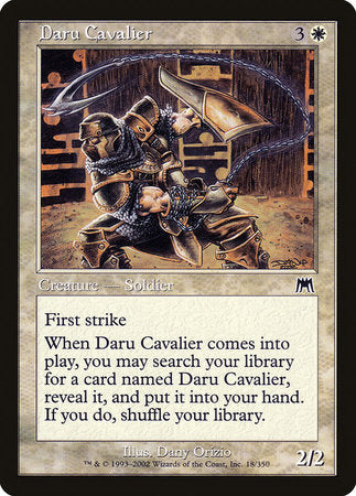Daru Cavalier [Onslaught] | Gate City Games LLC