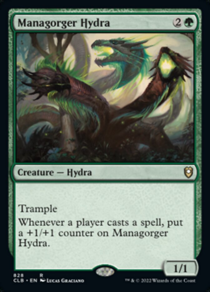 Managorger Hydra [Commander Legends: Battle for Baldur's Gate] | Gate City Games LLC