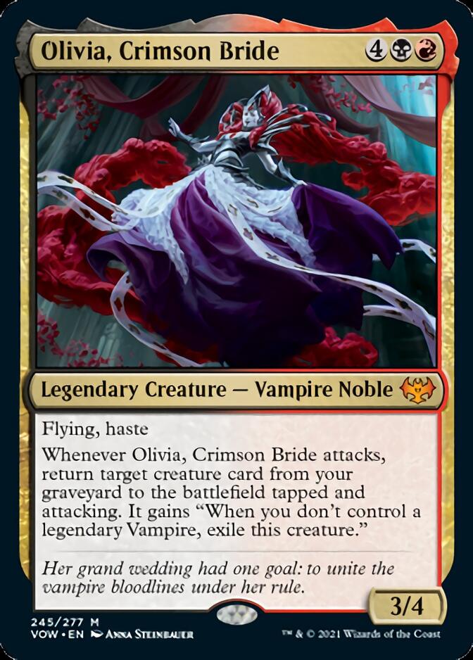 Olivia, Crimson Bride [Innistrad: Crimson Vow] | Gate City Games LLC