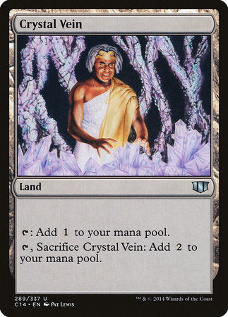 Crystal Vein [Commander 2014] | Gate City Games LLC