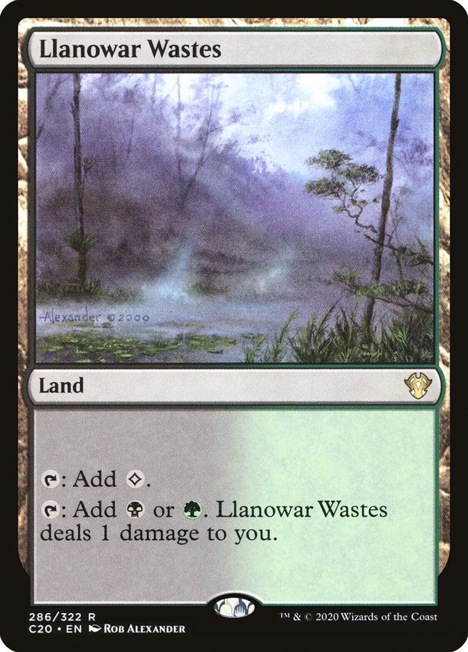 Llanowar Wastes [Commander 2020] | Gate City Games LLC