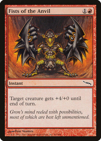 Fists of the Anvil [Mirrodin] | Gate City Games LLC