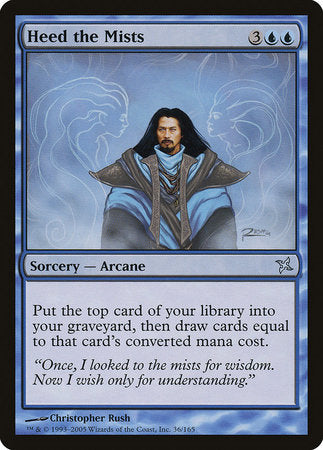 Heed the Mists [Betrayers of Kamigawa] | Gate City Games LLC