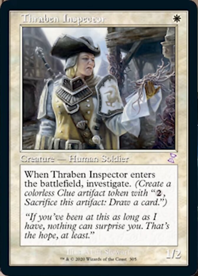 Thraben Inspector (Timeshifted) [Time Spiral Remastered] | Gate City Games LLC