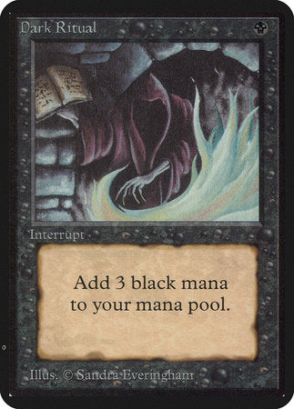 Dark Ritual [Limited Edition Alpha] | Gate City Games LLC