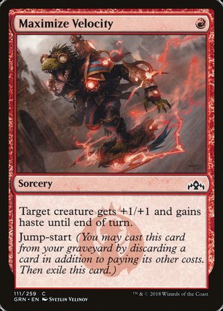 Maximize Velocity [Guilds of Ravnica] | Gate City Games LLC