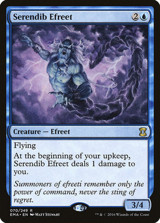Serendib Efreet [Eternal Masters] | Gate City Games LLC
