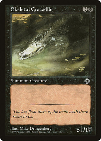 Skeletal Crocodile [Portal] | Gate City Games LLC